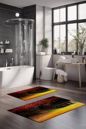 Mijölnir Juego de alfombrillas de baño CT-5146 Multicolor